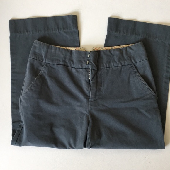 Marc Jacobs cropped cotton gray twill pants - Picture 6 of 8